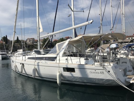 oceanis 48 rumpf